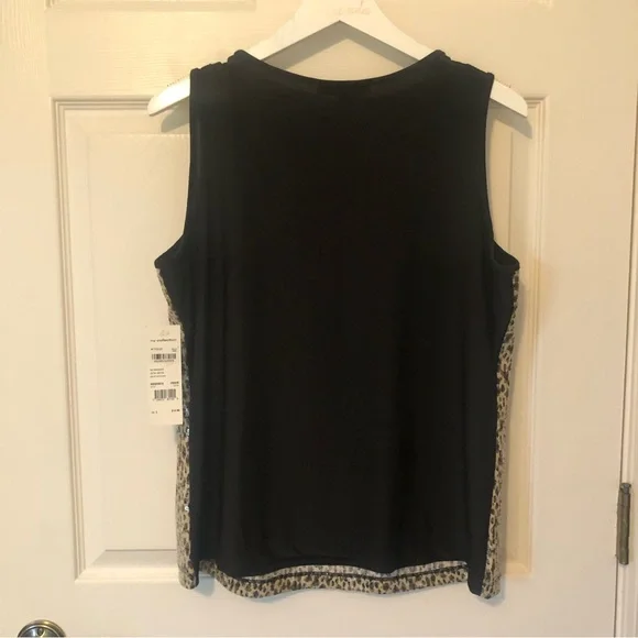 NWT Sequin Cheetah Print Tank - Picture 3 of 8